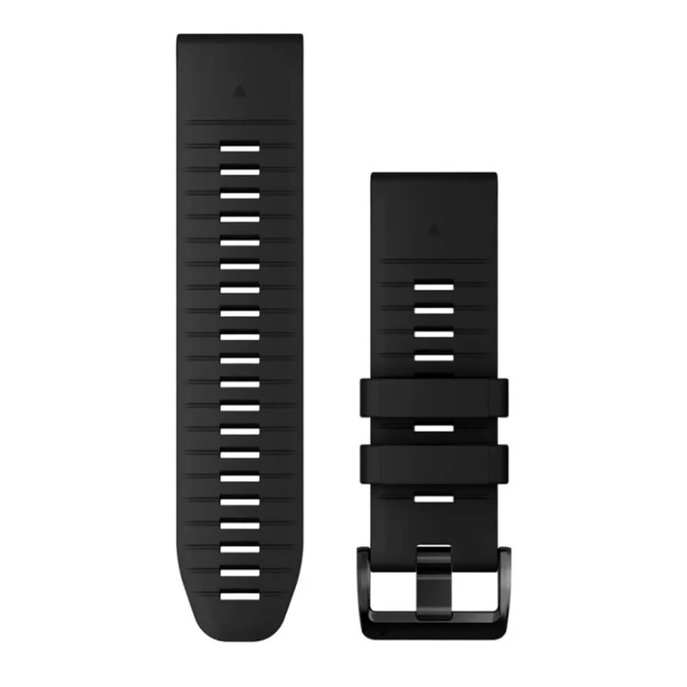 Λουράκι Σιλικόνης Μαύρο για Garmin Fenix 3 / 5X / 5X Plus / 6X / 6X Pro / 7X / 7X Pro / 8 51mm