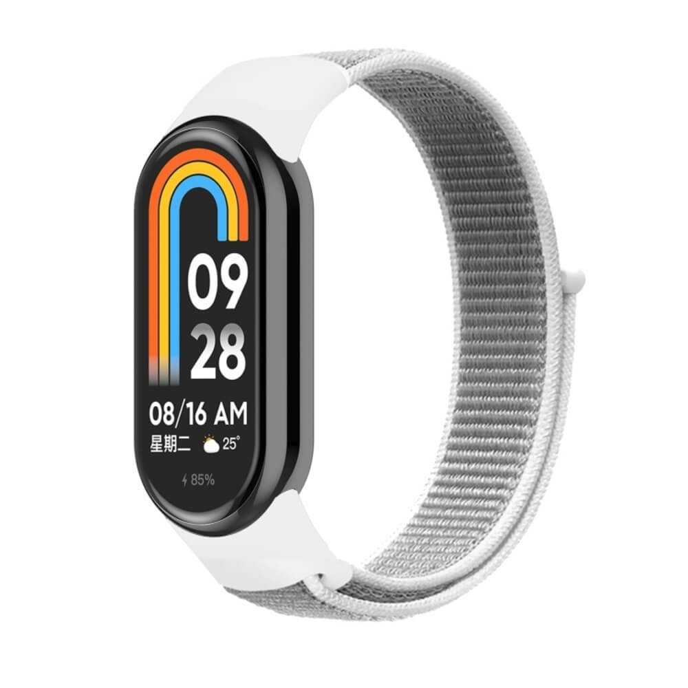 ΥΦΑΣΜΑΤΙΝΟ ΛΟΥΡΑΚΙ ΓΙΑ XIAOMI SMART BAND 8/9/10 ΑΣΠΡΟ