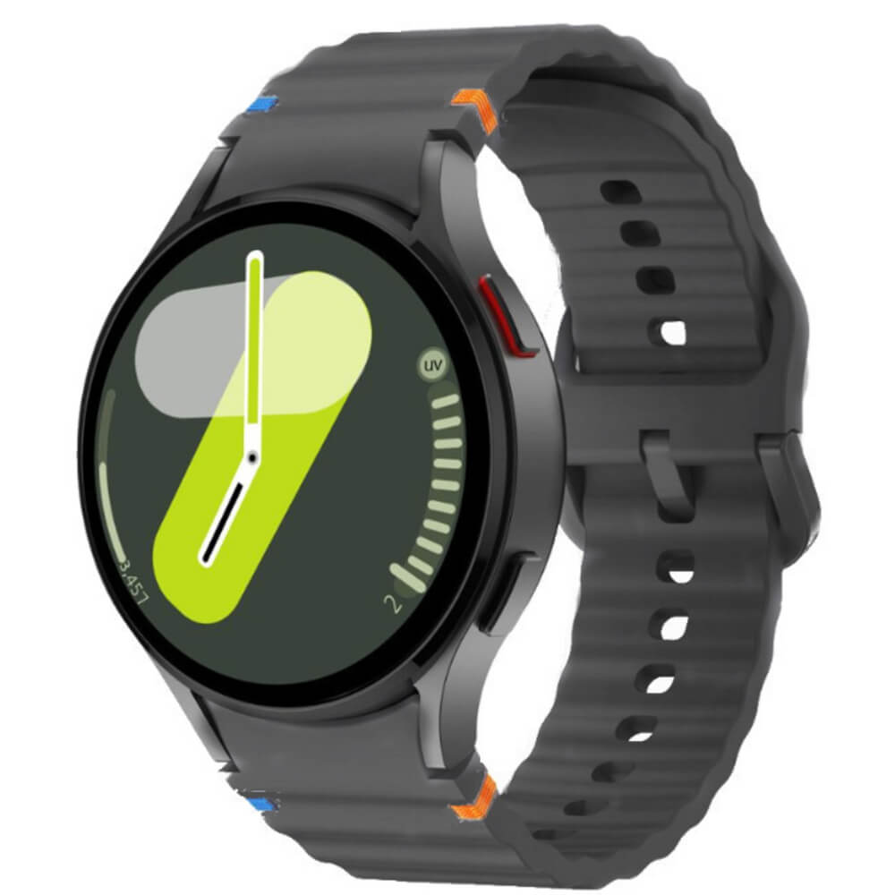 ΛΟΥΡΑΚΙ ΣΙΛΙΚΟΝΗΣ ΓΚΡΙ GALAXY WATCH 4 / 5 / 5 PRO / 6 / 7 / FE
