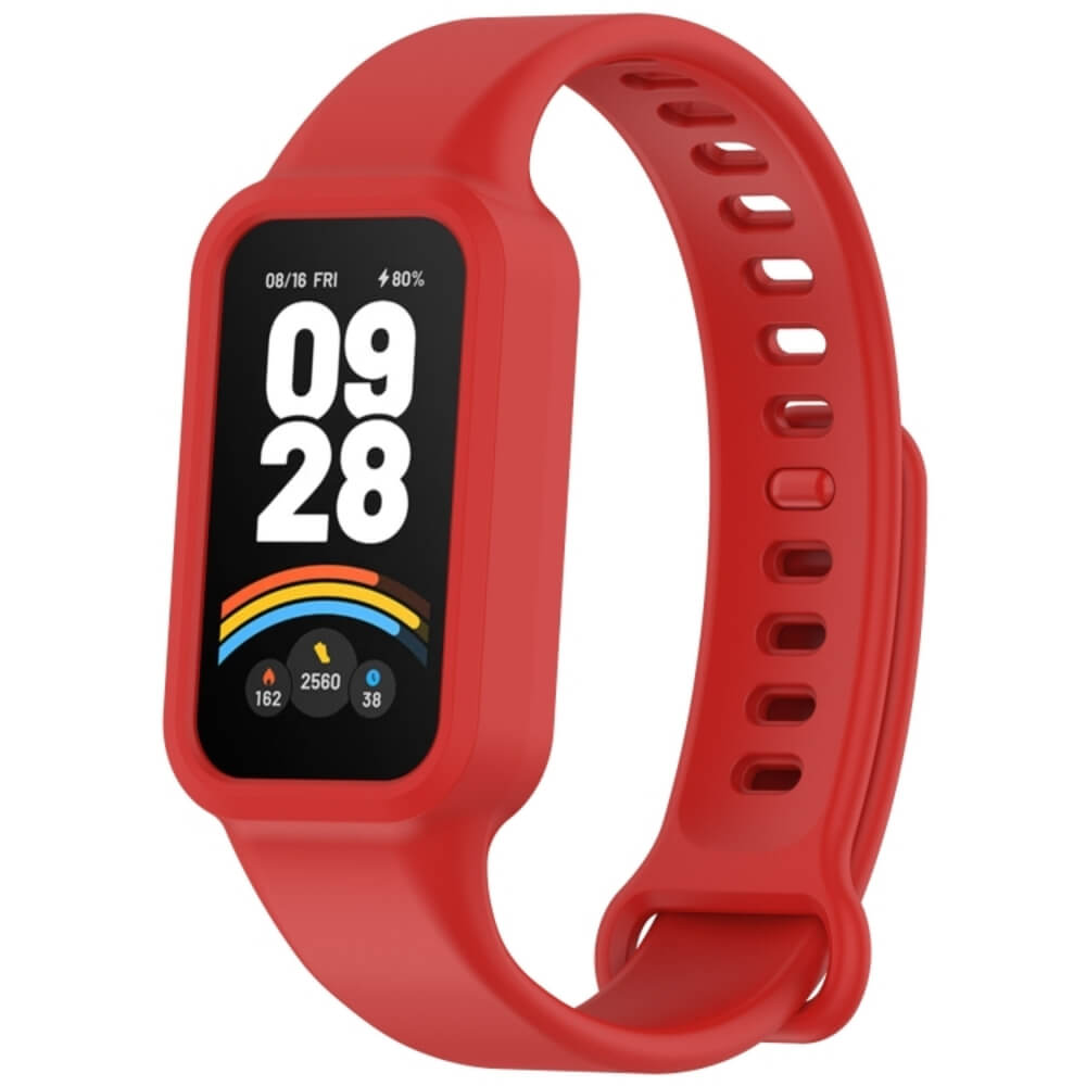 ΛΟΥΡΑΚΙ ΣΙΛΙΚΟΝΗΣ ΚΟΚΚΙΝΟ XIAOMI SMART BAND 9 ACTIVE/ REDMI BAND 3