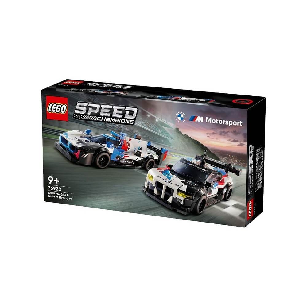 LEGO SPEED CHAMPIONS BMW M4 GT3 & BMW M HYBRID V8 76922