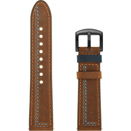Kompso_louraki_apo_dermatine_se_kaphe_chroma_me_mple_raphes_gia_Huawei_Watch_GT_6_kai_GT_6_Pro_46mm._Aneto_anthektiko_kai_idaniko_gia_kathemerino_epangelmatiko_styl_2