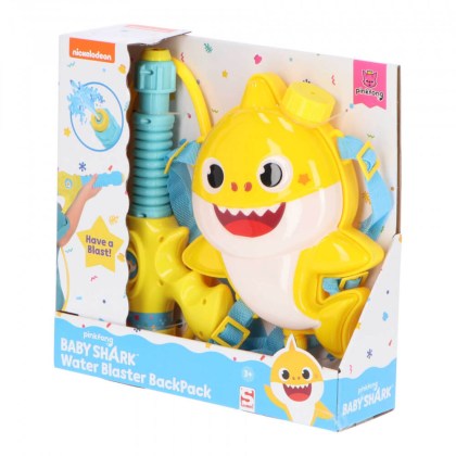 Νερόπίστολο baby shark σε κίτρινο χρώμα