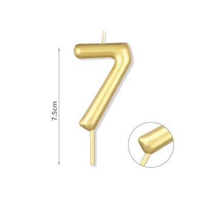 Κεράκι γενεθλίων 7,5cm