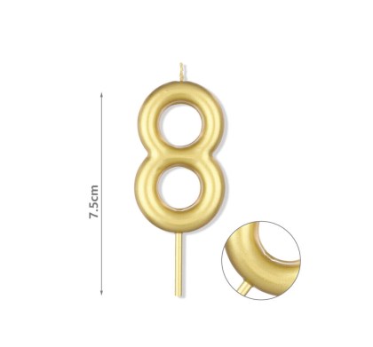Κεράκι γενεθλίων 7,5cm