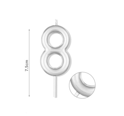 Κεράκι γενεθλίων 7,5cm 