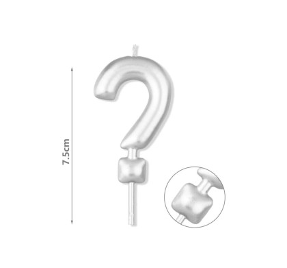 Κεράκι γενεθλίων 7,5cm 
