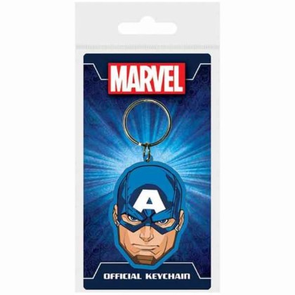 Μπρελόκ σιλικόνης Captain America