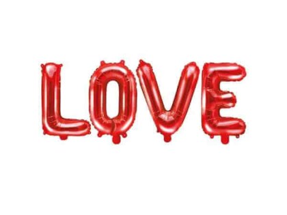 Μπαλόνι love 140x35cm.