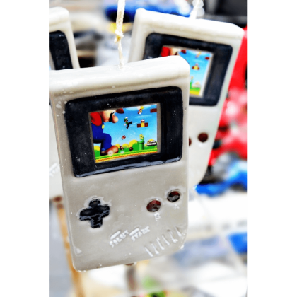 Κερί λαμπάδα παιχνιδομηχανή gameboy 13x8x1.5cm