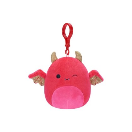 Γνήσιο βελούδινο squishmallow λούτρινο μπρελόκ της εταιρίας Kellytoy