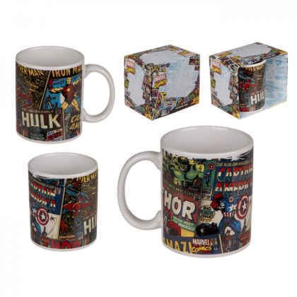 Κούπα με τους ήρωες της Marvel 325ml