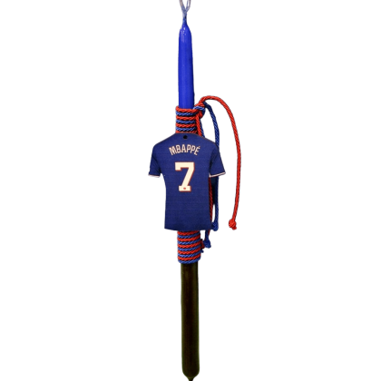 Κερί λαμπάδα Mbappe 38cm