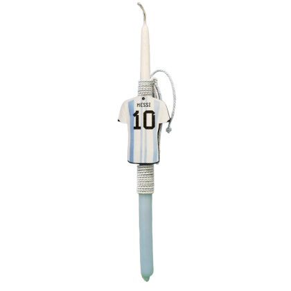 Κερί λαμπάδα Messi 38cm