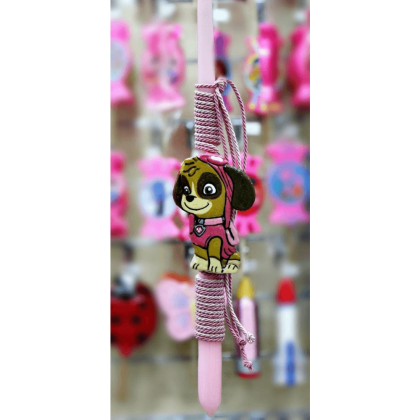 Κερί λαμπάδα paw patrol Skye 36cm