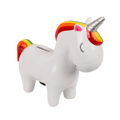 Κουμπαράς unicorn σε 2 χρώματα.