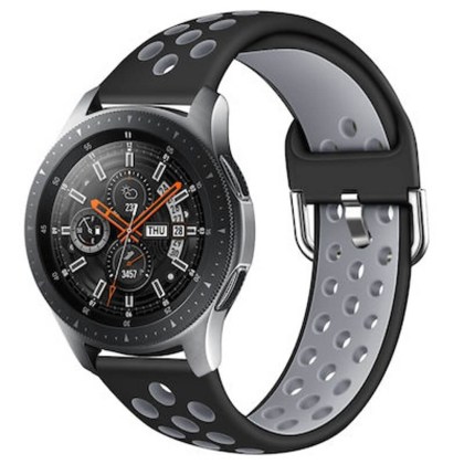 Χρωματιστό λουράκι σιλικόνης για smartwatch που αποσπάται εύκολα για συχνή αλλάγη.