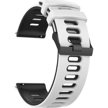 Χρωματιστό λουράκι σιλικόνης για smartwatch που αποσπάται εύκολα για συχνή αλλάγη.