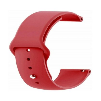 Χρωματιστό λουράκι σιλικόνης για smartwatch που αποσπάται εύκολα για συχνή αλλάγη.