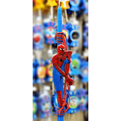 Κερί λαμπάδα Spiderman 36cm