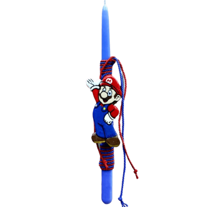 Κερί λαμπάδα super Mario 36cm