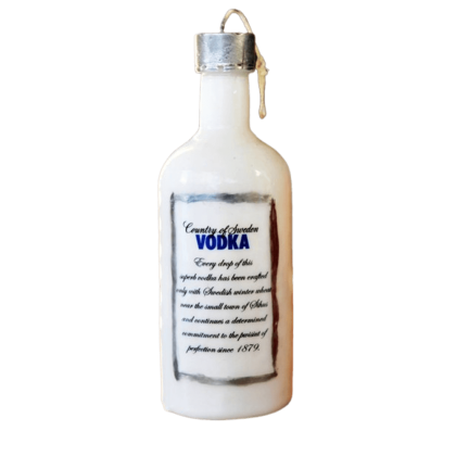 Κερί λαμπάδα μπουκάλι Vodka 19x8cm